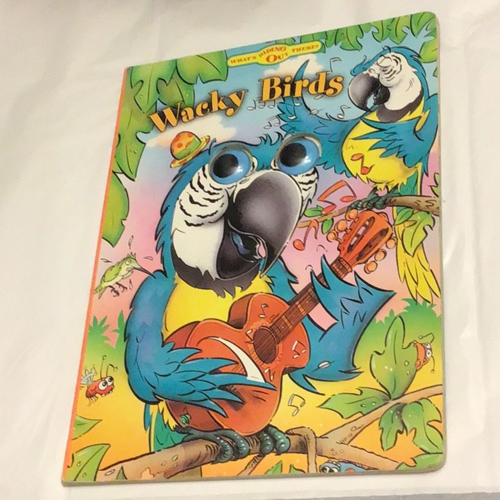 Wacky Birds , What’s Hiding Out There , rare, ink eraser needed